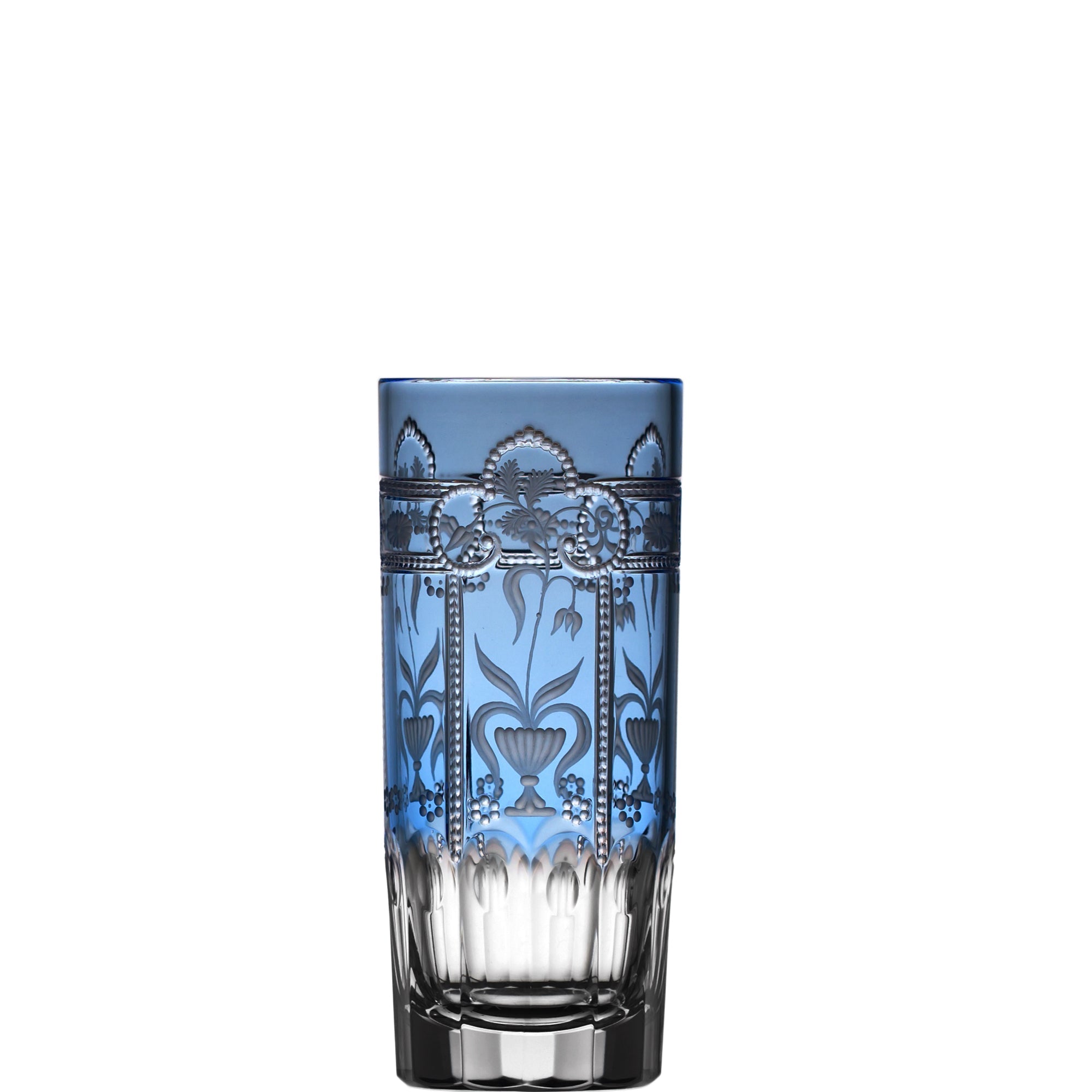 Varga Crystal Imperial Sky Blue Highball