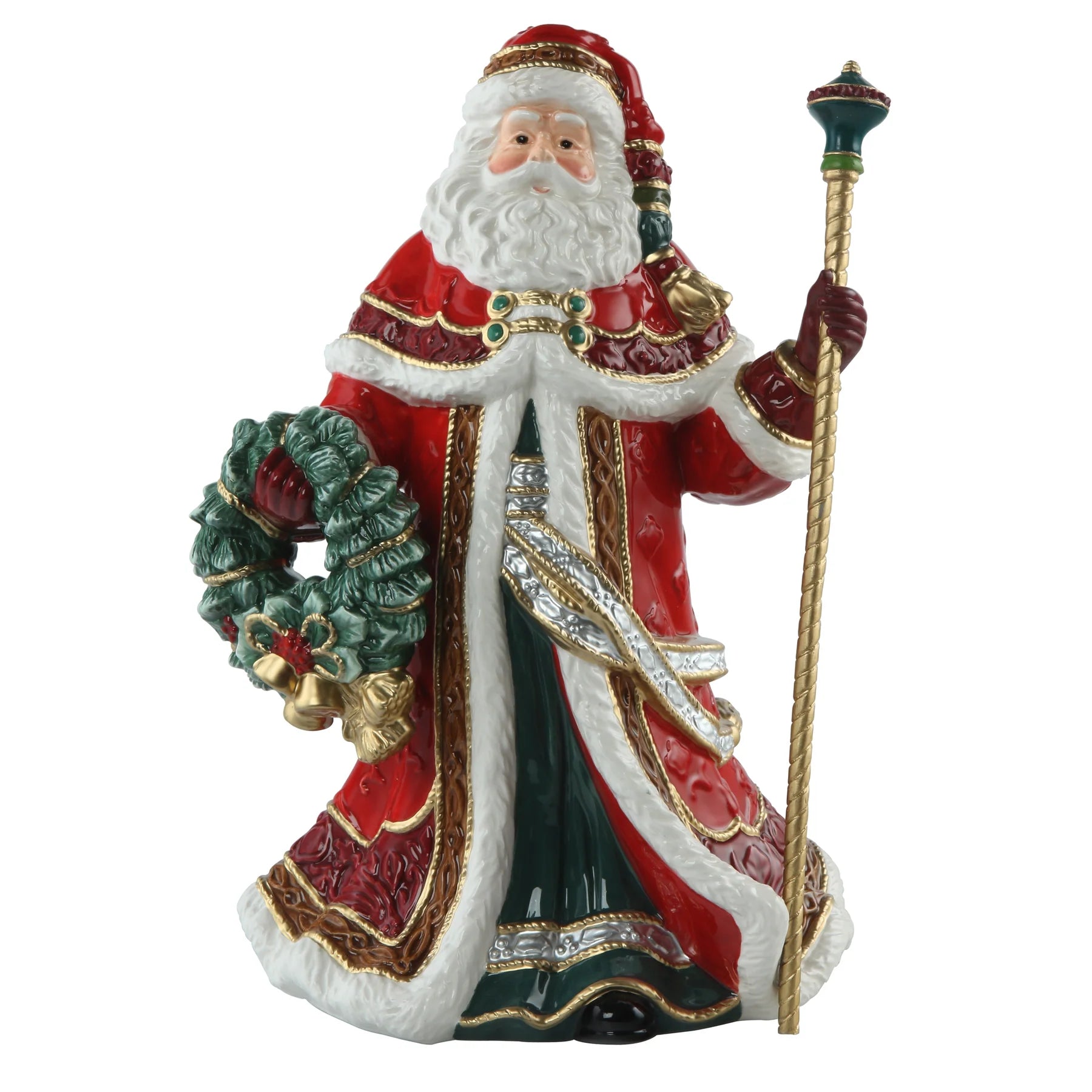 Goebel Santa with Wreath & Staff - XM/FF