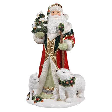 Goebel Santa In Winter Forest - XM/FF