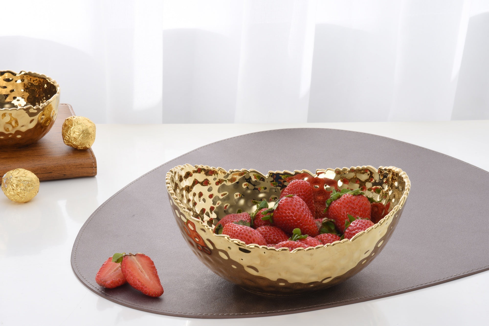 Pampa Bay Golden Millennium Medium Oval Bowl