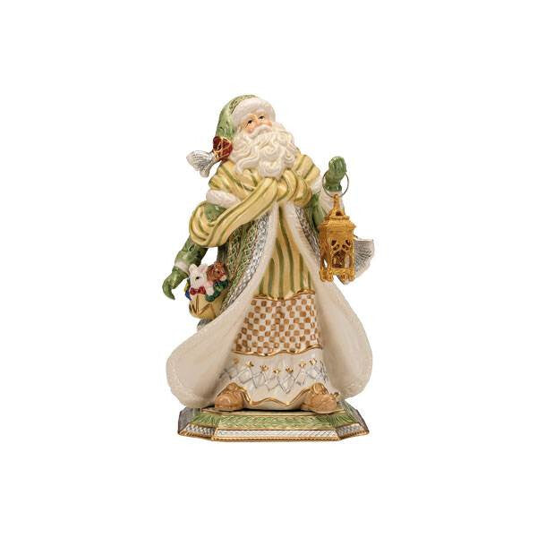 Goebel Santa with Lantern green - XM/FF