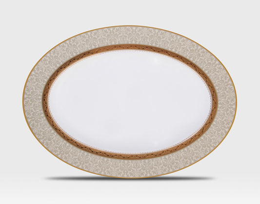 Odessa Gold Oval Platter 37cm (M)