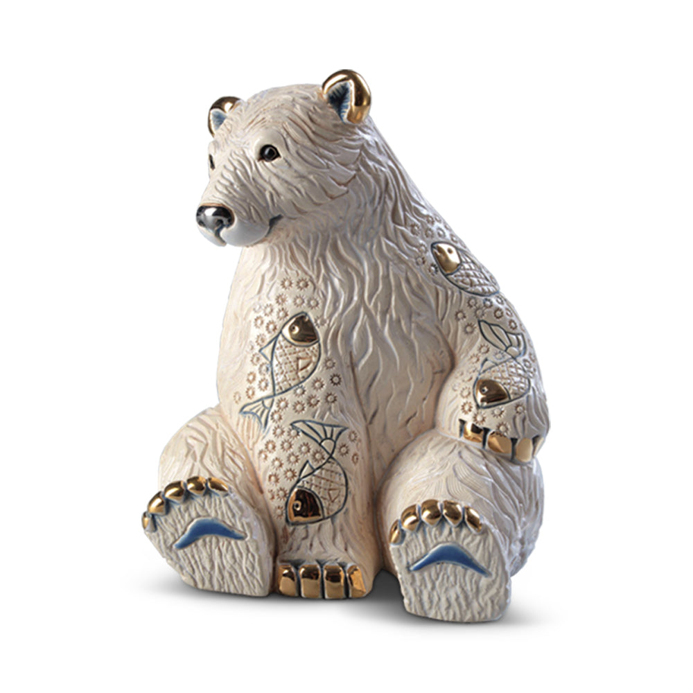 De Rosa Polar Bear with Fish - medium