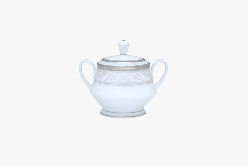 Noritake Glendonald Platinum Sugar