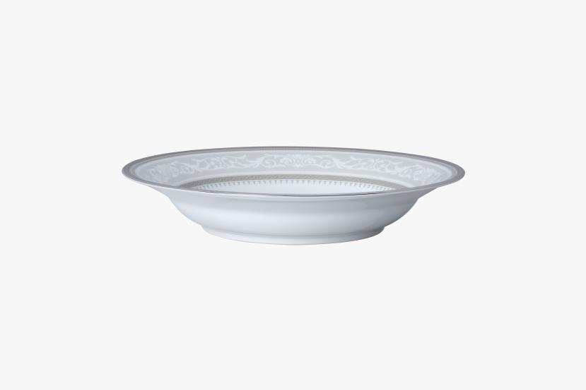 Noritake Glendonald Platinum Rimmed Soup