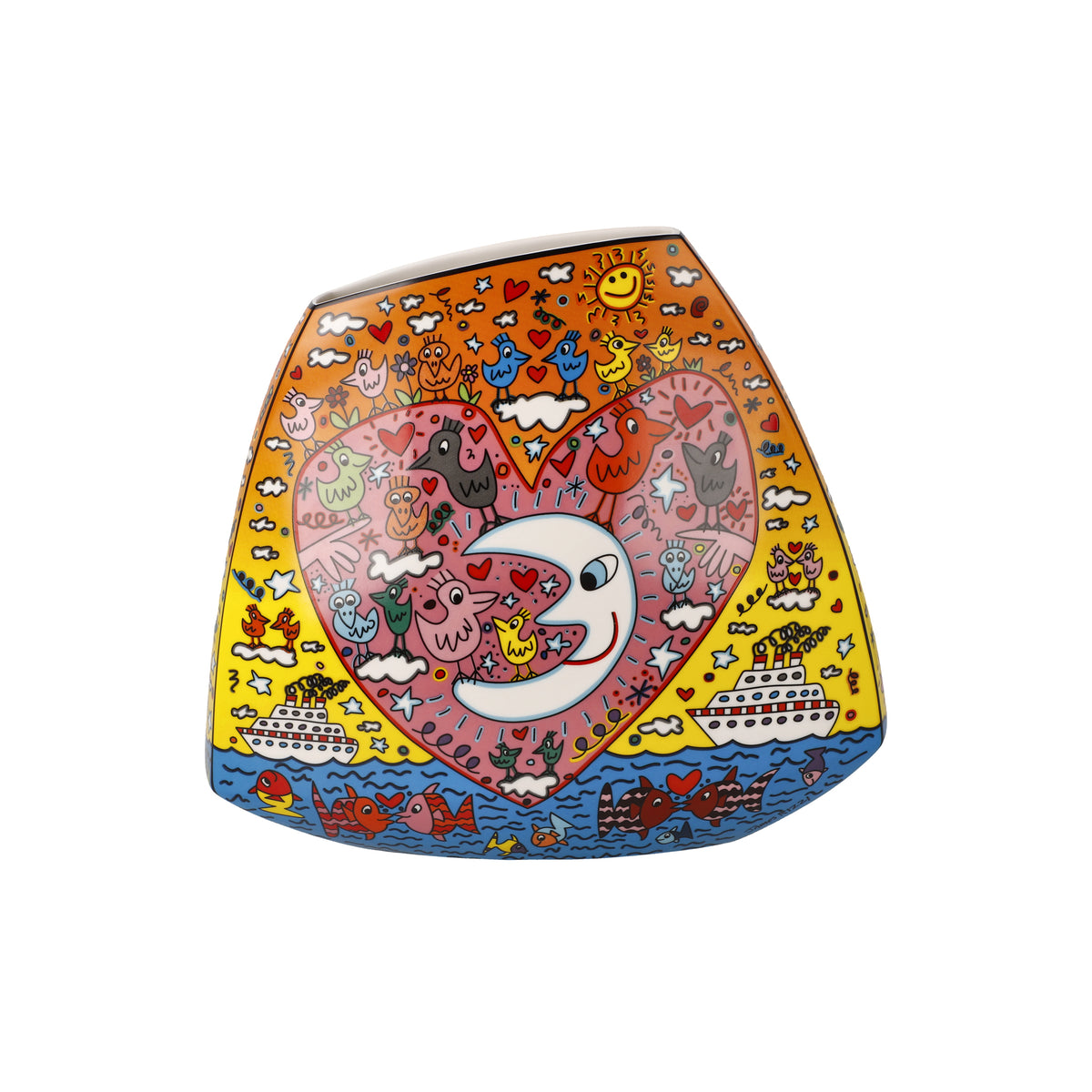 Goebel Rizzi The Romance Of The Sea vase - PA