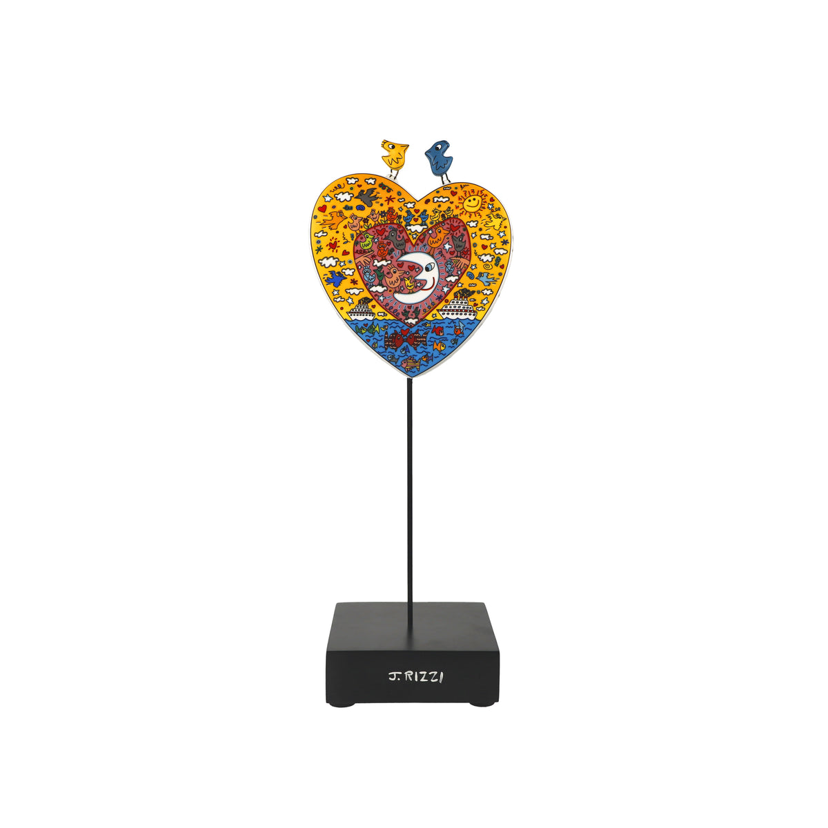 Goebel Rizzi The Romance Of The Sea heart figurine - PA