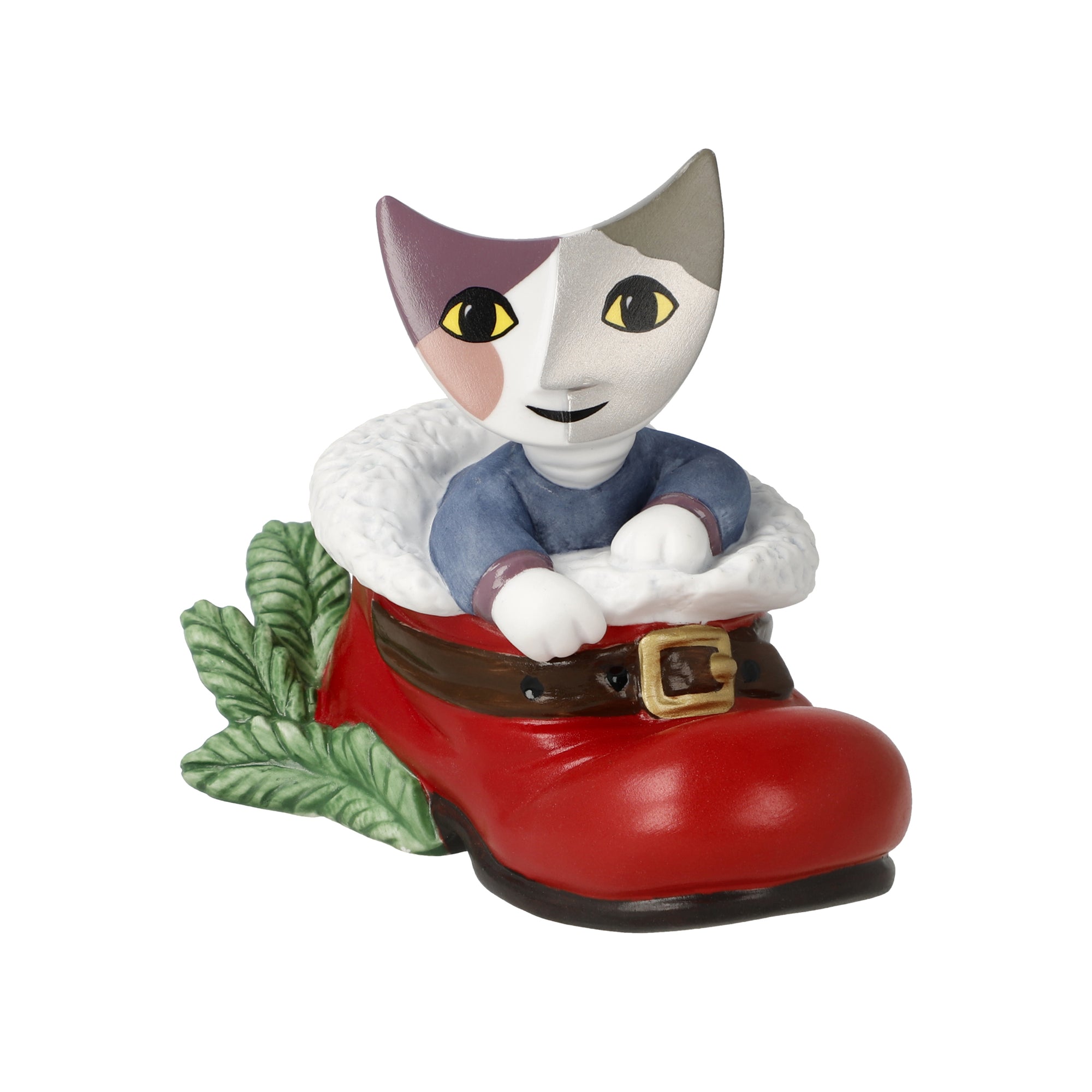 Goebel Rosina Paco Christmas cat - RW