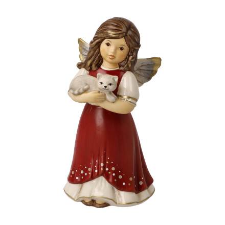 Goebel Angel Cuddling Time - bordeaux - XM