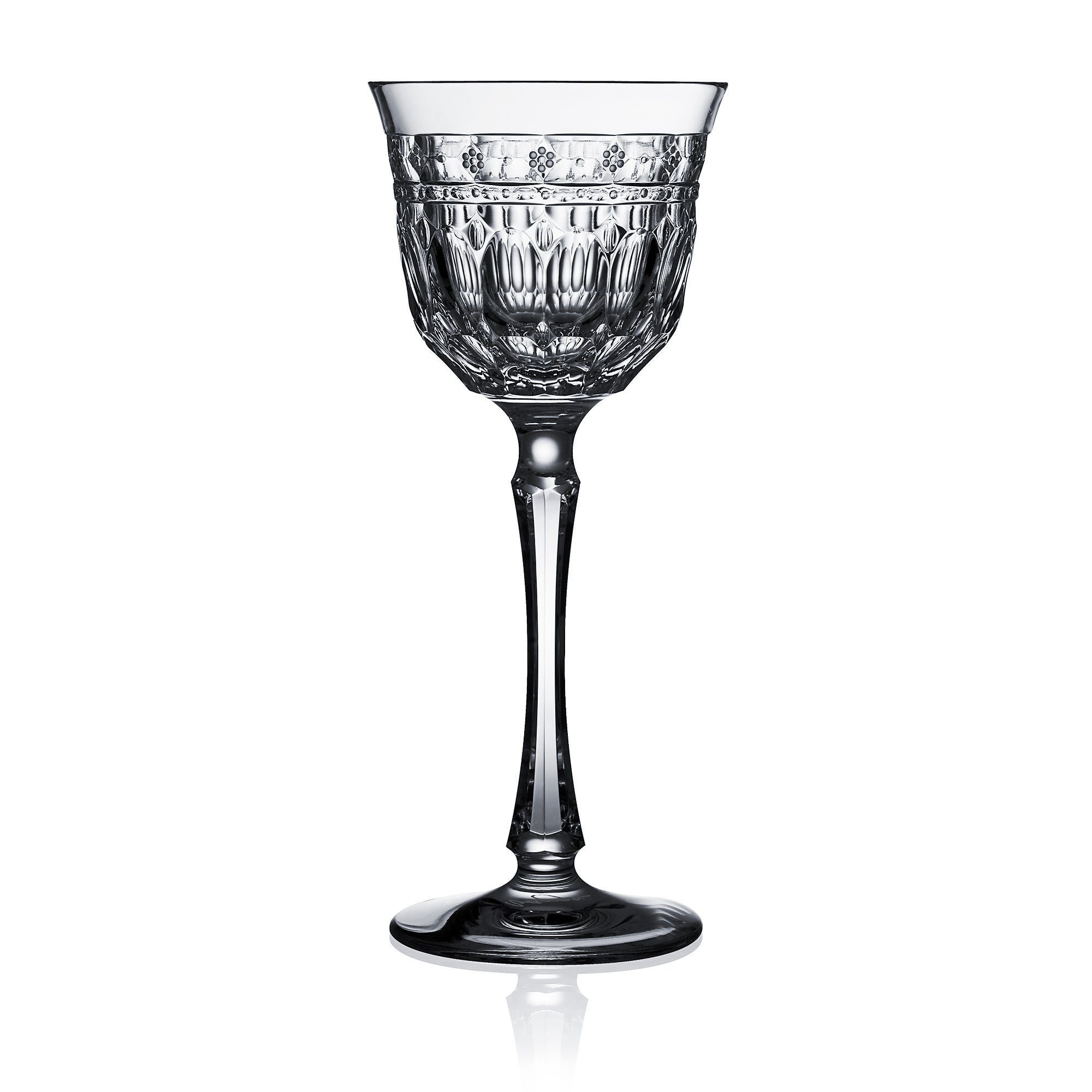 Varga Crystal Barcelona Clear Red Wine Glass