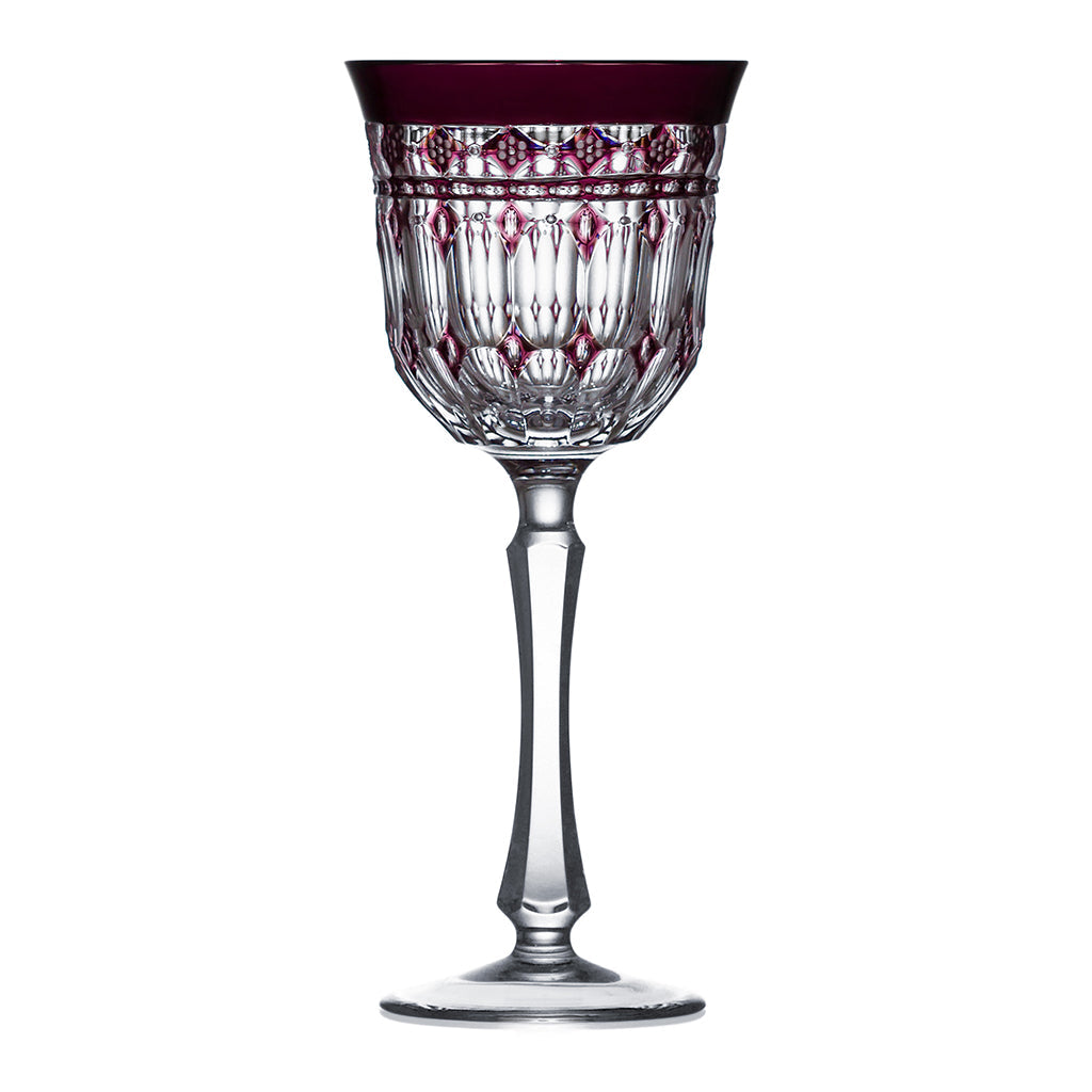 Varga Crystal Barcelona Amethyst Water Goblet