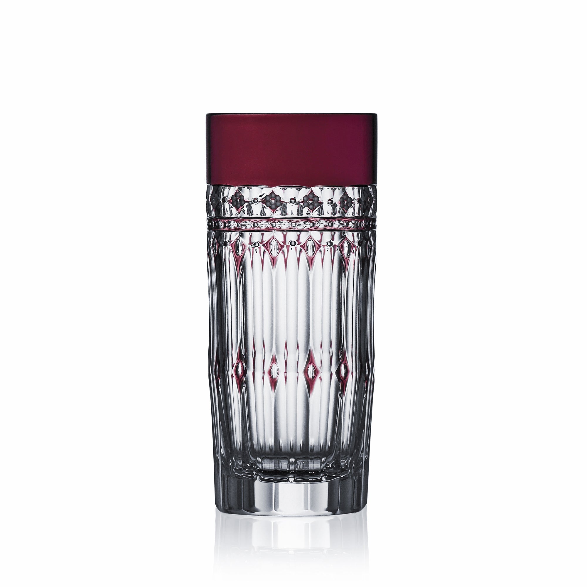 Varga Crystal Barcelona Amethyst Highball Tumbler