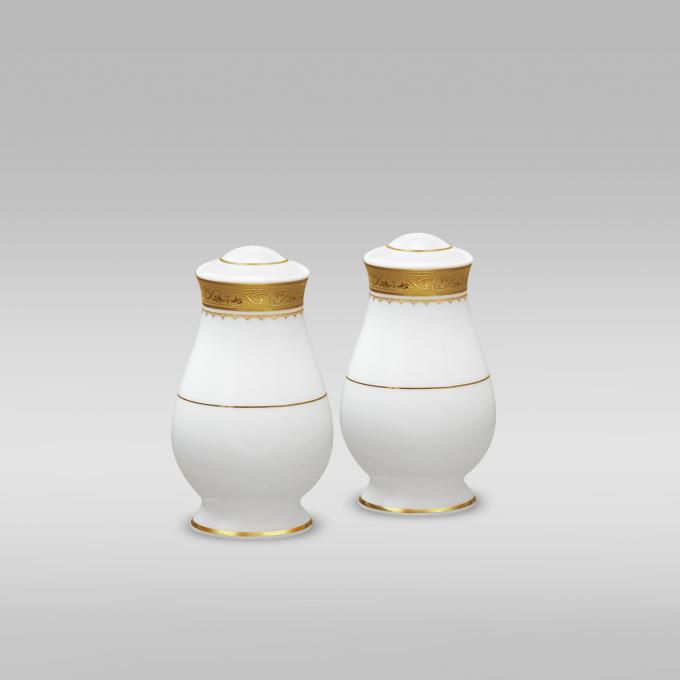 Noritake Odessa Gold Salt & Pepper