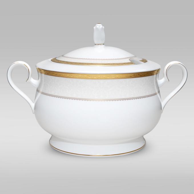 Noritake Odessa Gold Soup Tureen W/Cover