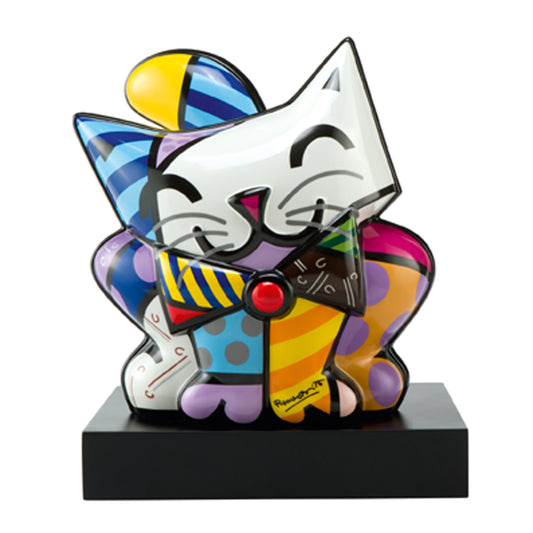 Figurine Romero Britto - Blue Cat