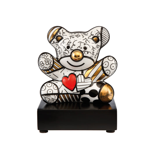 Figurine Romero Britto - Golden Truly Yours