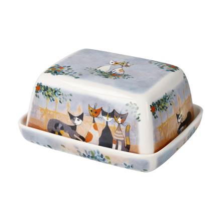 Goebel Rosina Tempi Felici Butter Dish - RW