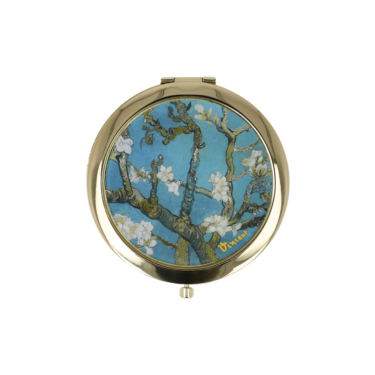 Goebel Almond Tree Blue pocket mirror - AO