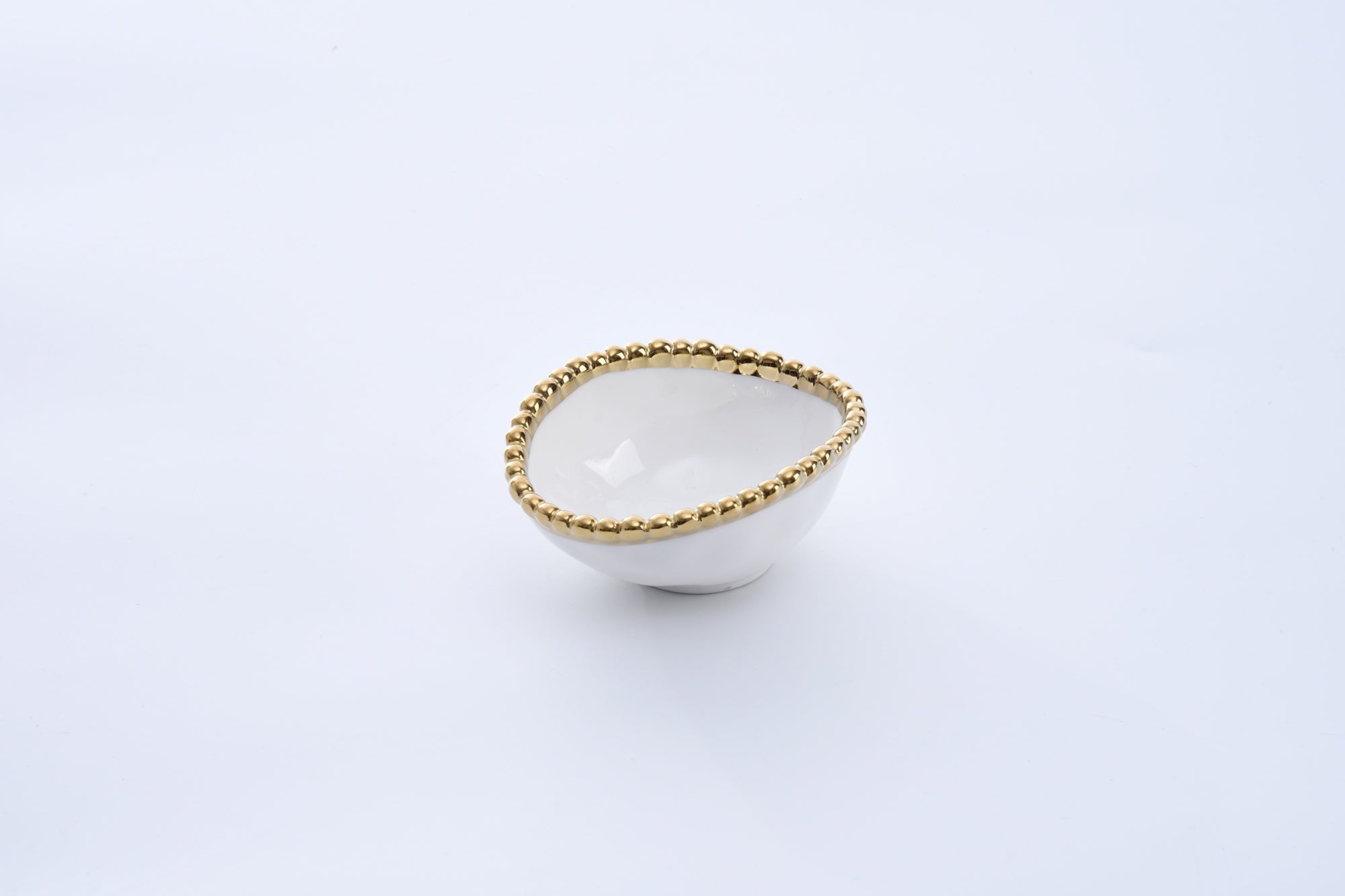 Pampa Bay Golden Salerno Oval Condiment Bowl