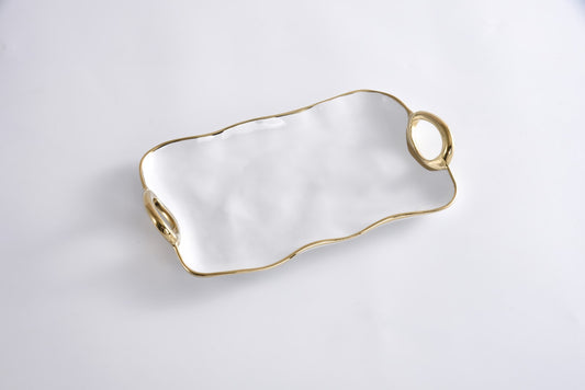 Pampa Bay Golden Handles Small Platter