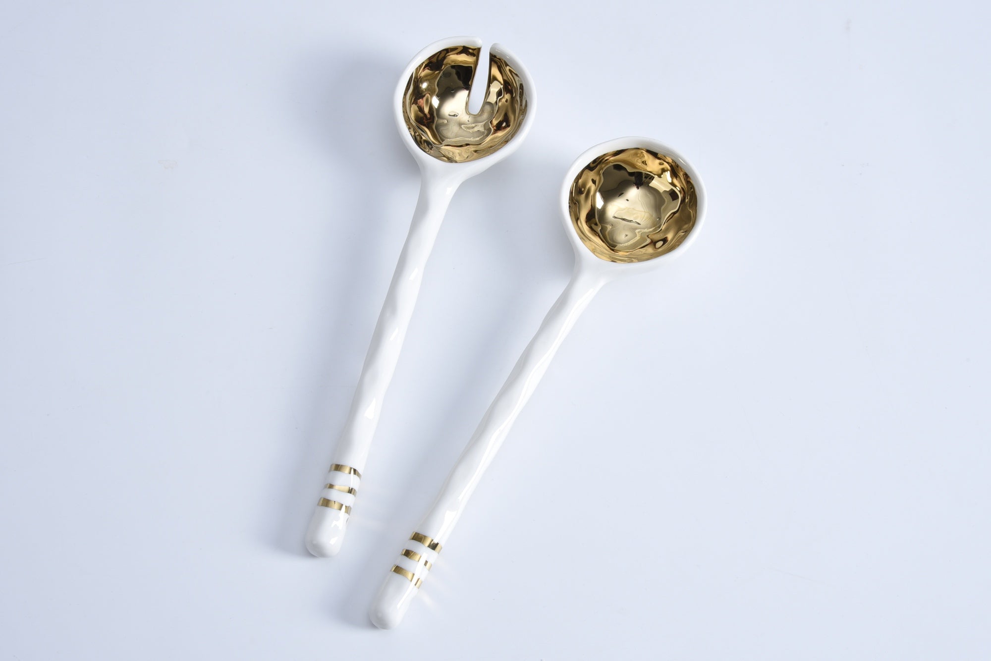 Pampa Bay Accessories Salad Server Set gold