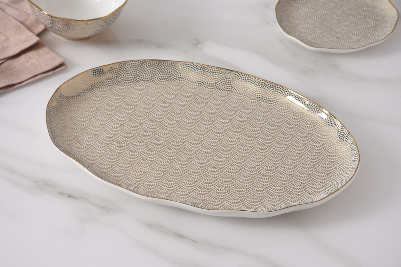 Pampa Bay Sensu Large Oval Platter