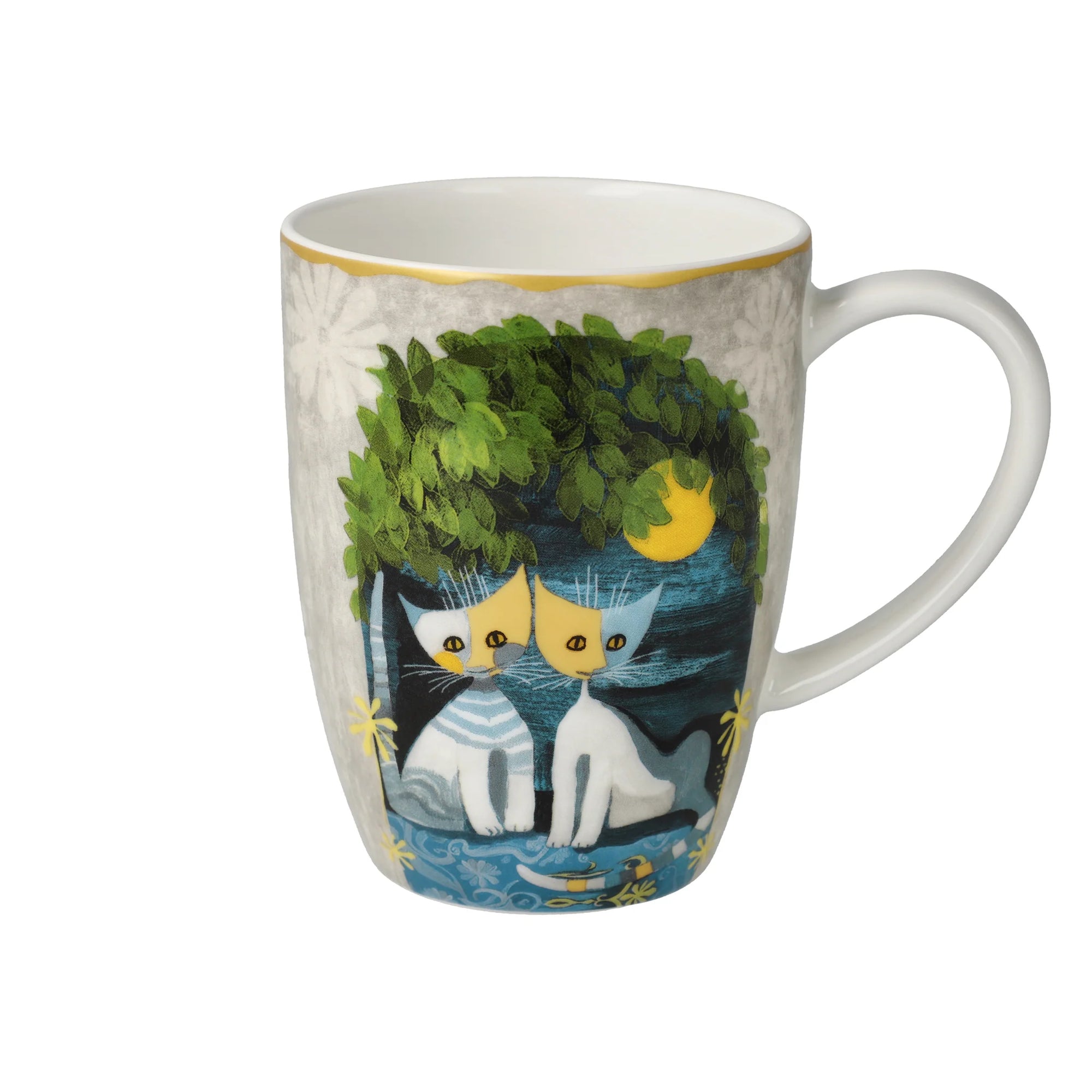Goebel Rosina Al Chiaro di luna Mug (blue) - RW