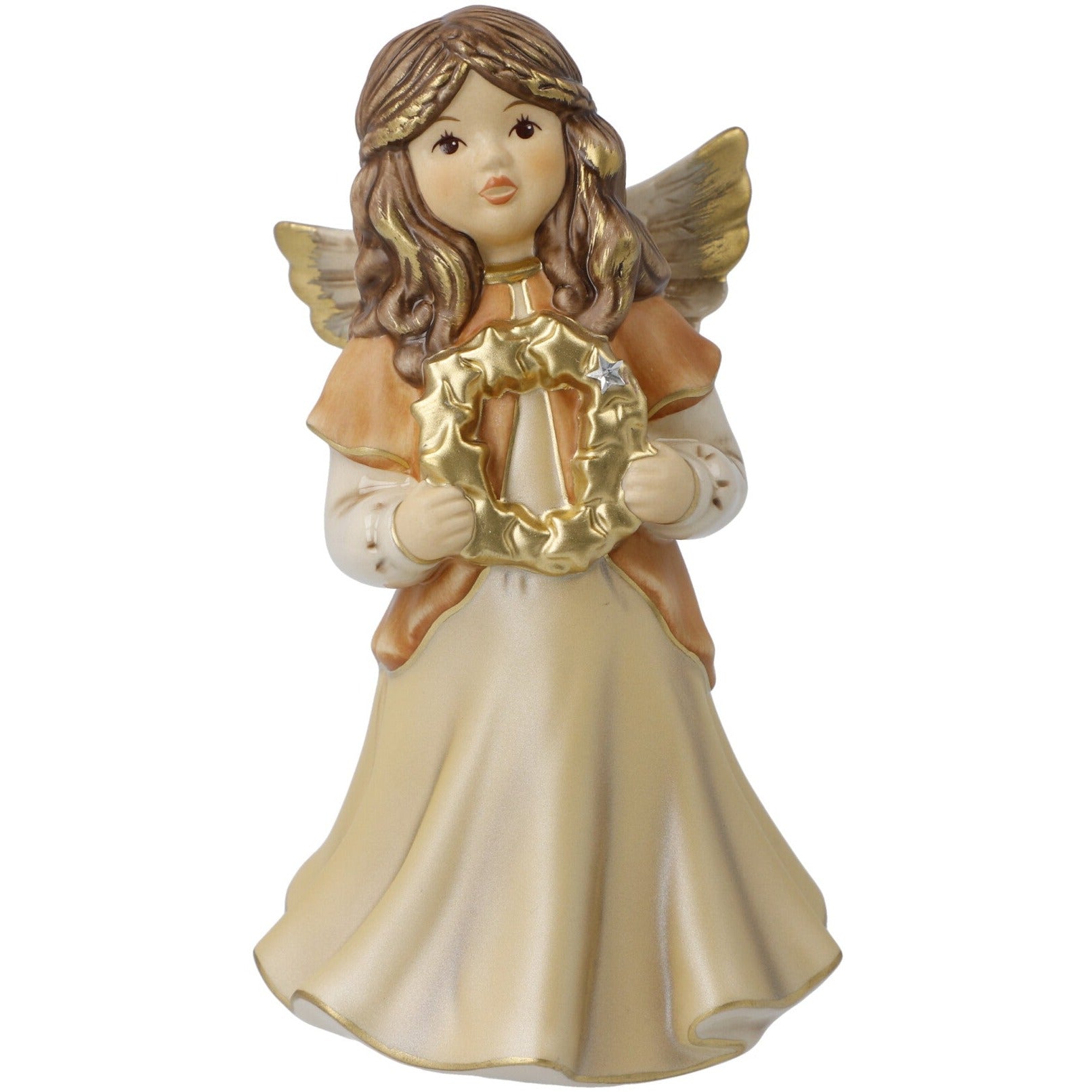 Goebel Angel Christmas Greetings - champagne - XM