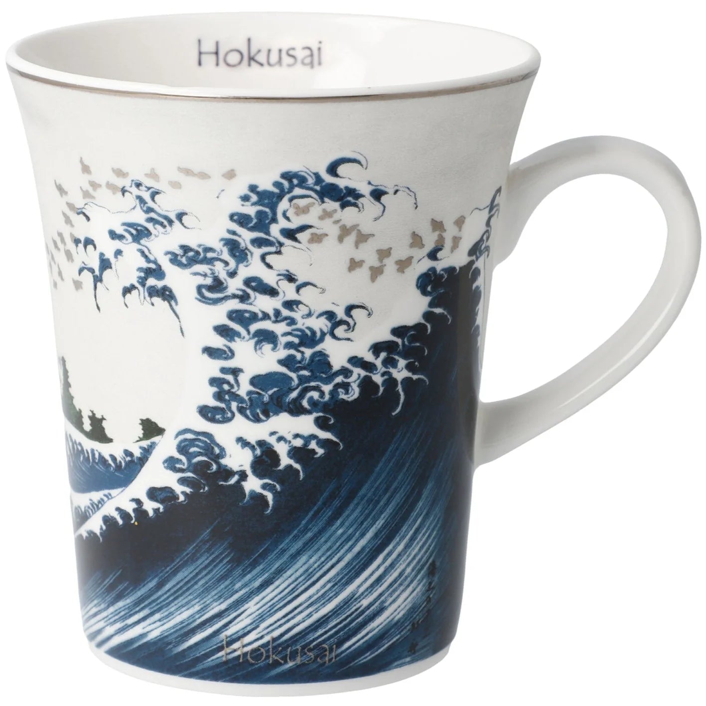 Goebel Hokusai Great Wave artists mug - AO