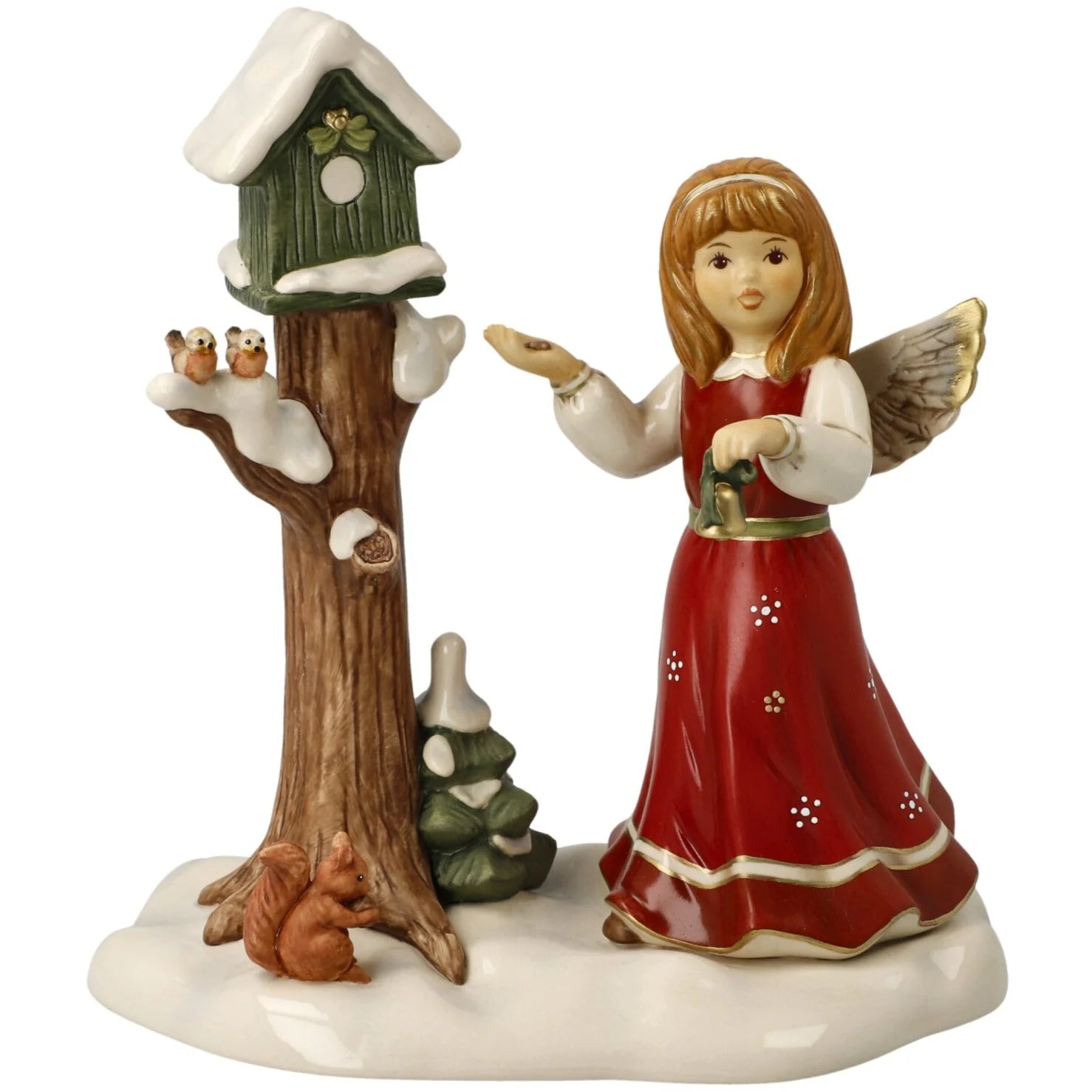 Goebel Angel/birdbox Heavenly Visit - XM