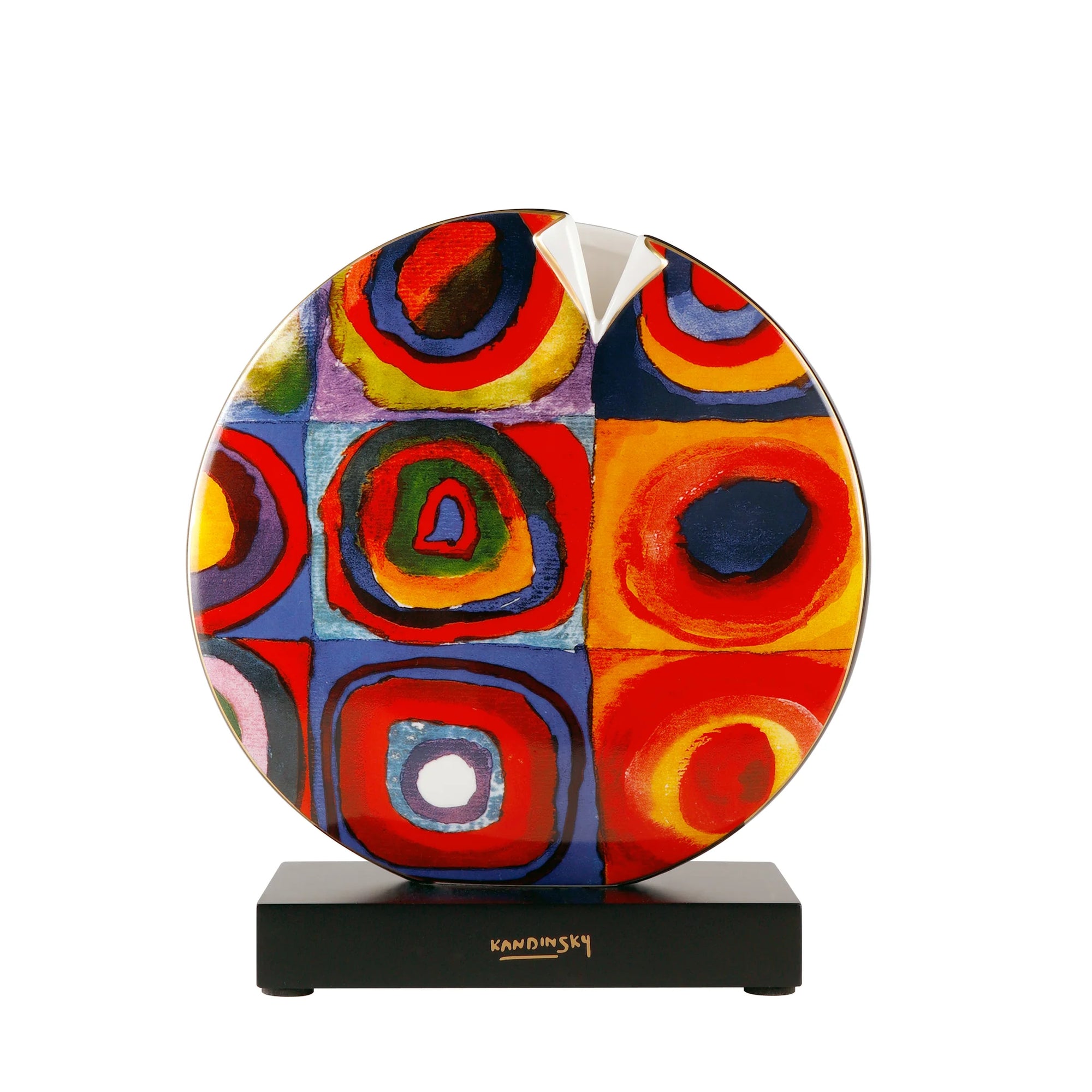 Goebel Kandinsky CS Squares vase 22.5cm - AO