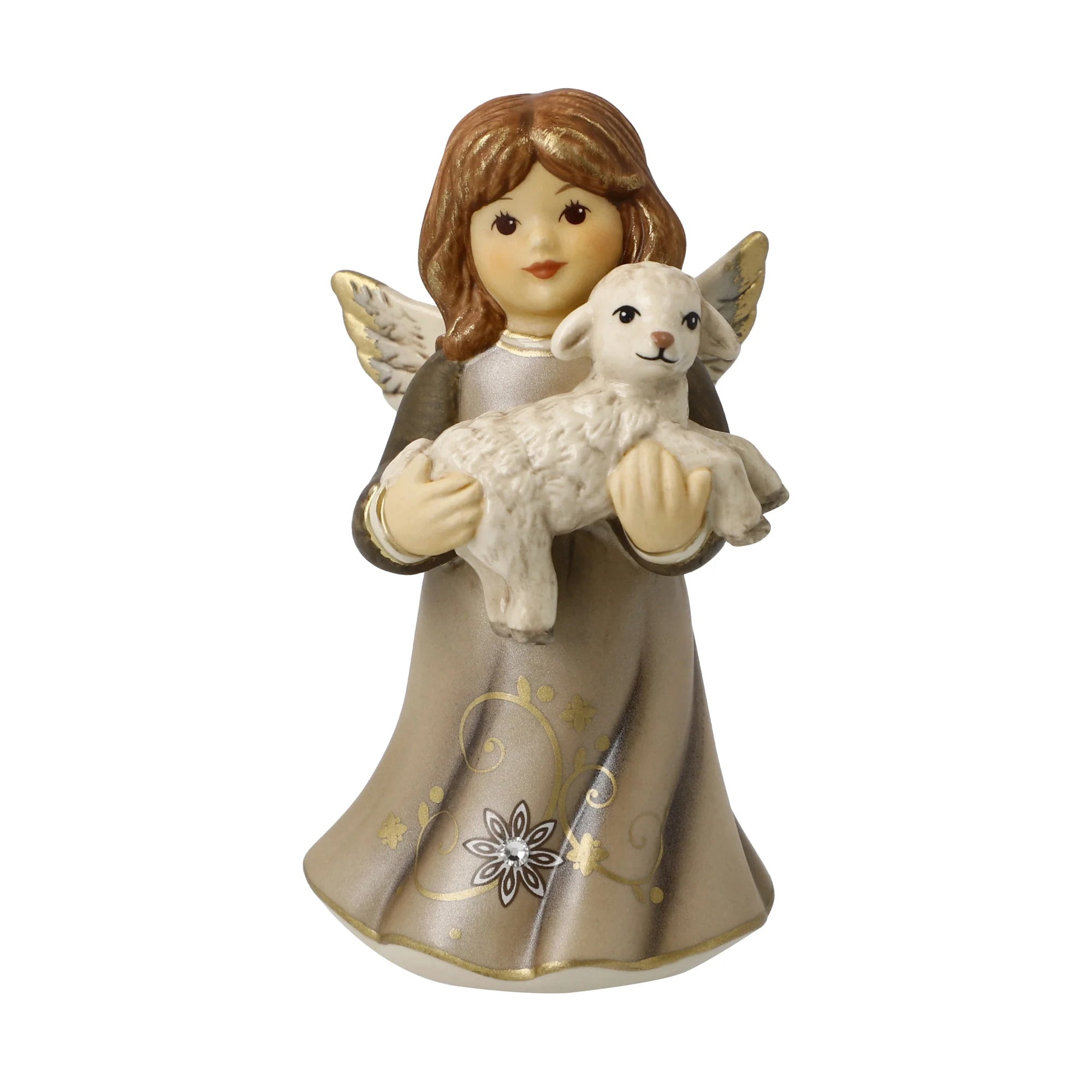 Goebel Little Shepherd Angel - walnut - XM