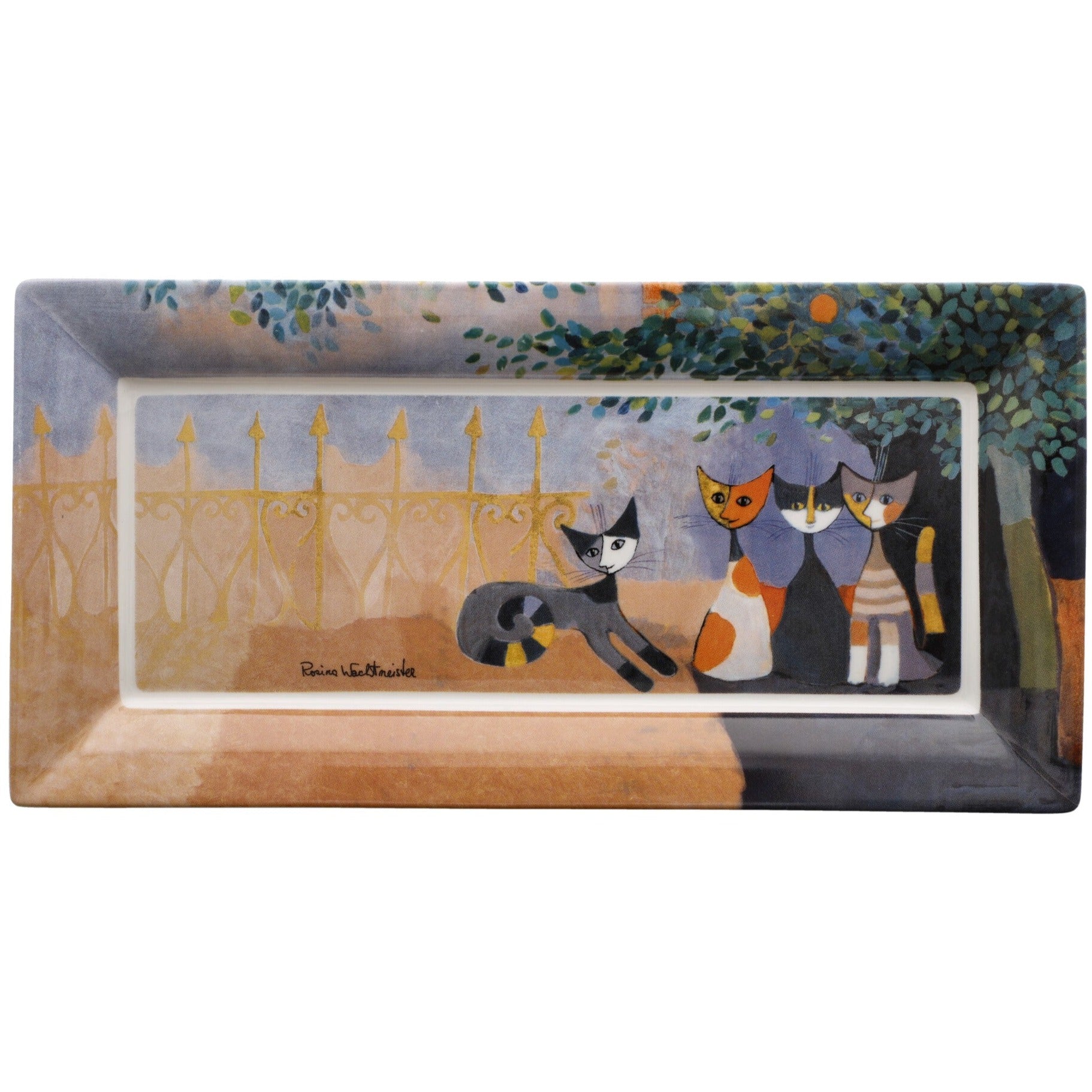 Goebel Rosina Tempi Felici tray - RW