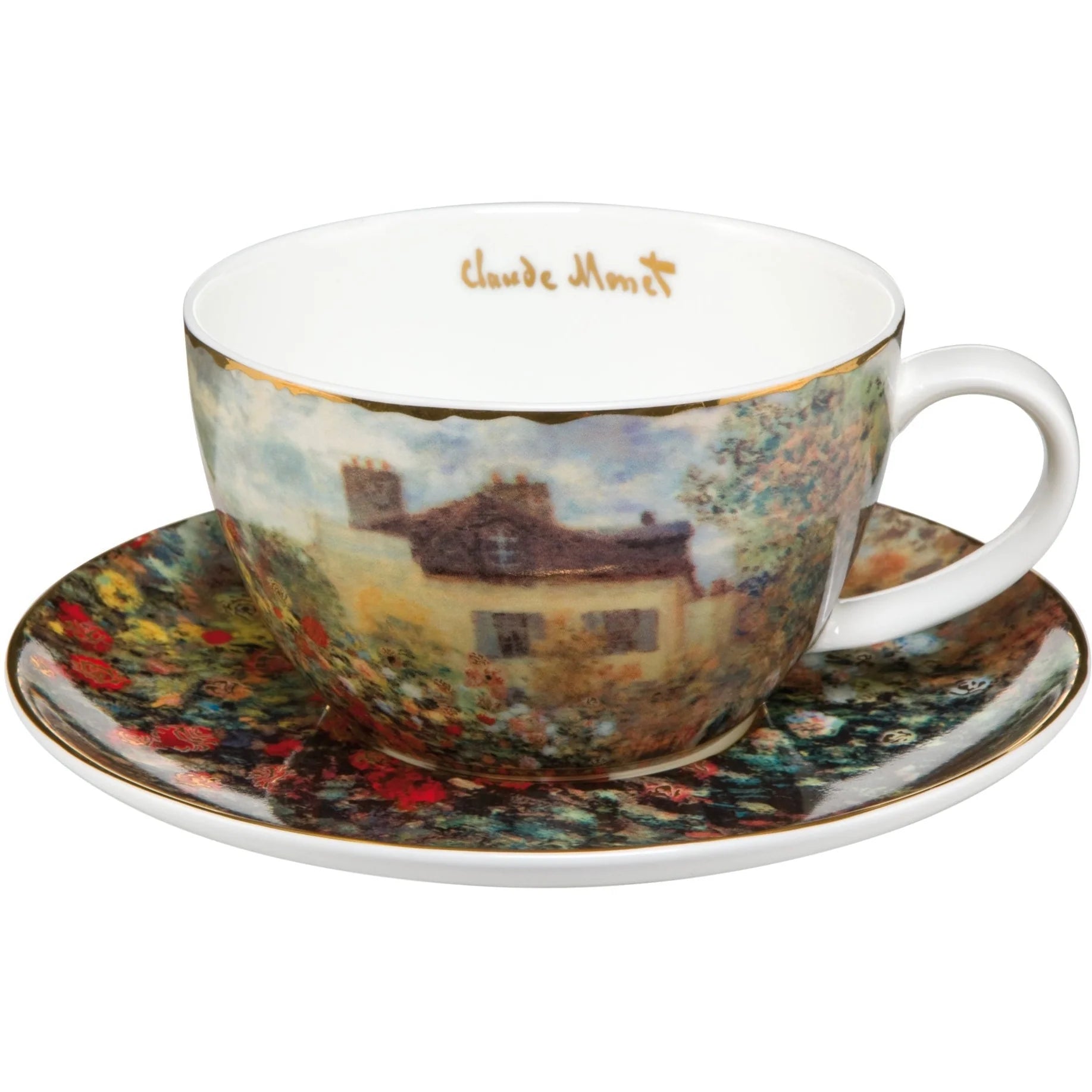 Goebel Monet The Artists House Teacup & Scr - AO