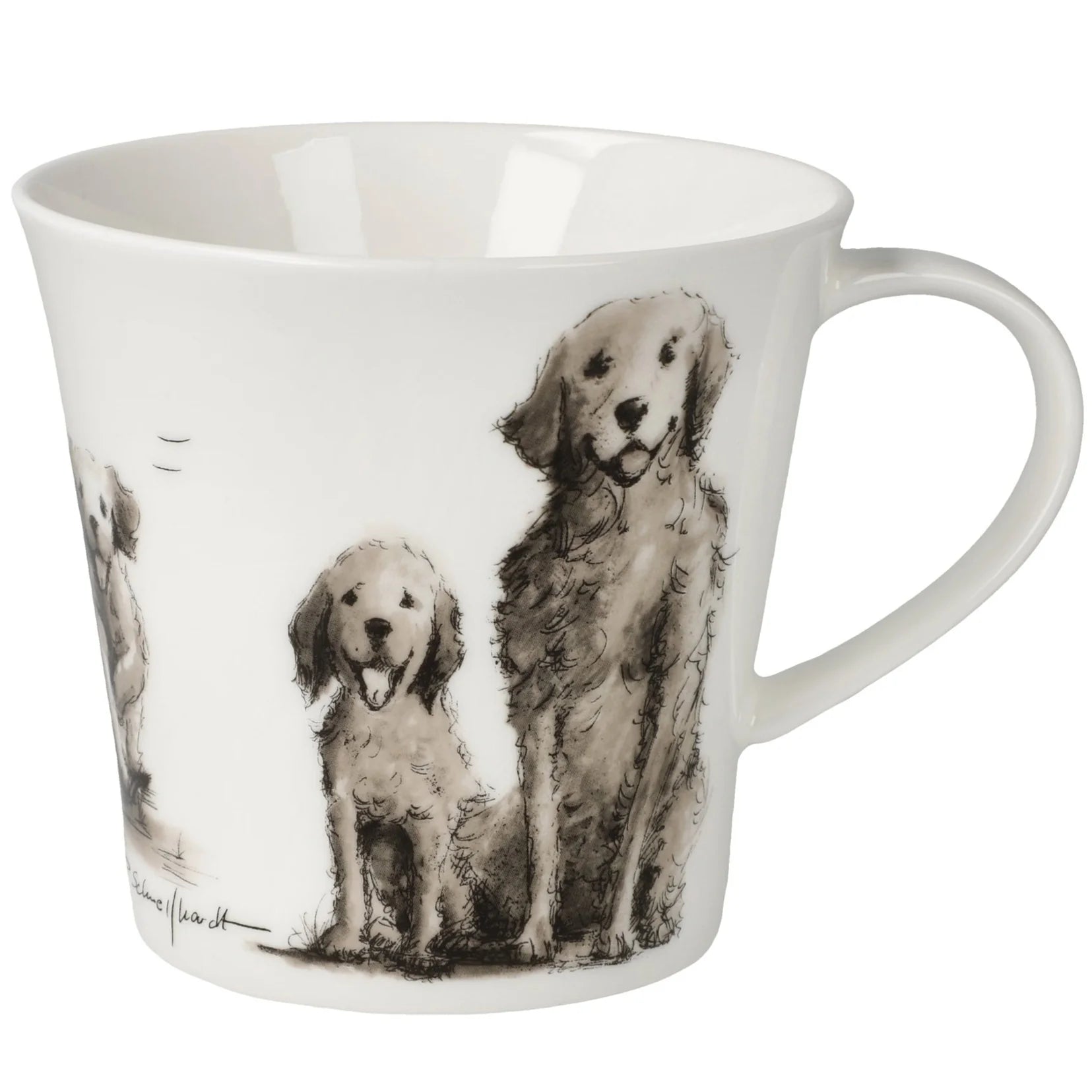 Goebel We Belong Together (dogs sitting) mug - PS