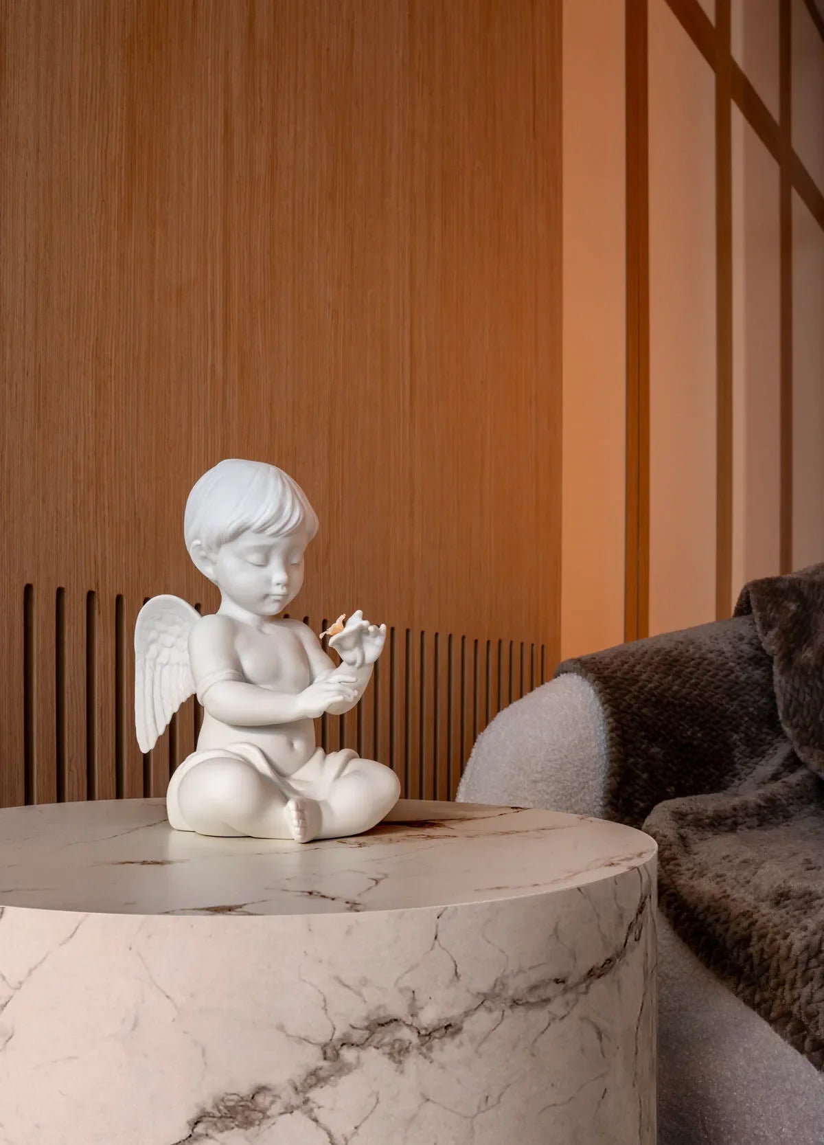 Lladro Angel with Flower-Goviers