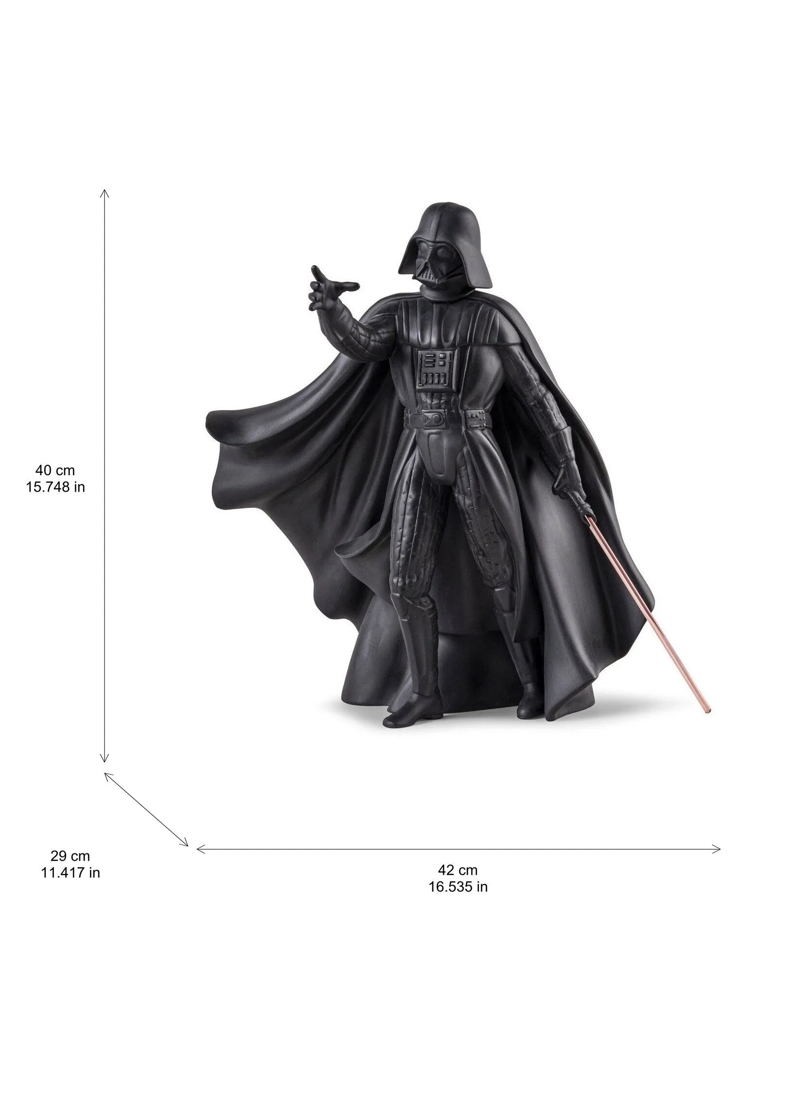 Lladro Darth Vader™ (black) Sculpture-Goviers
