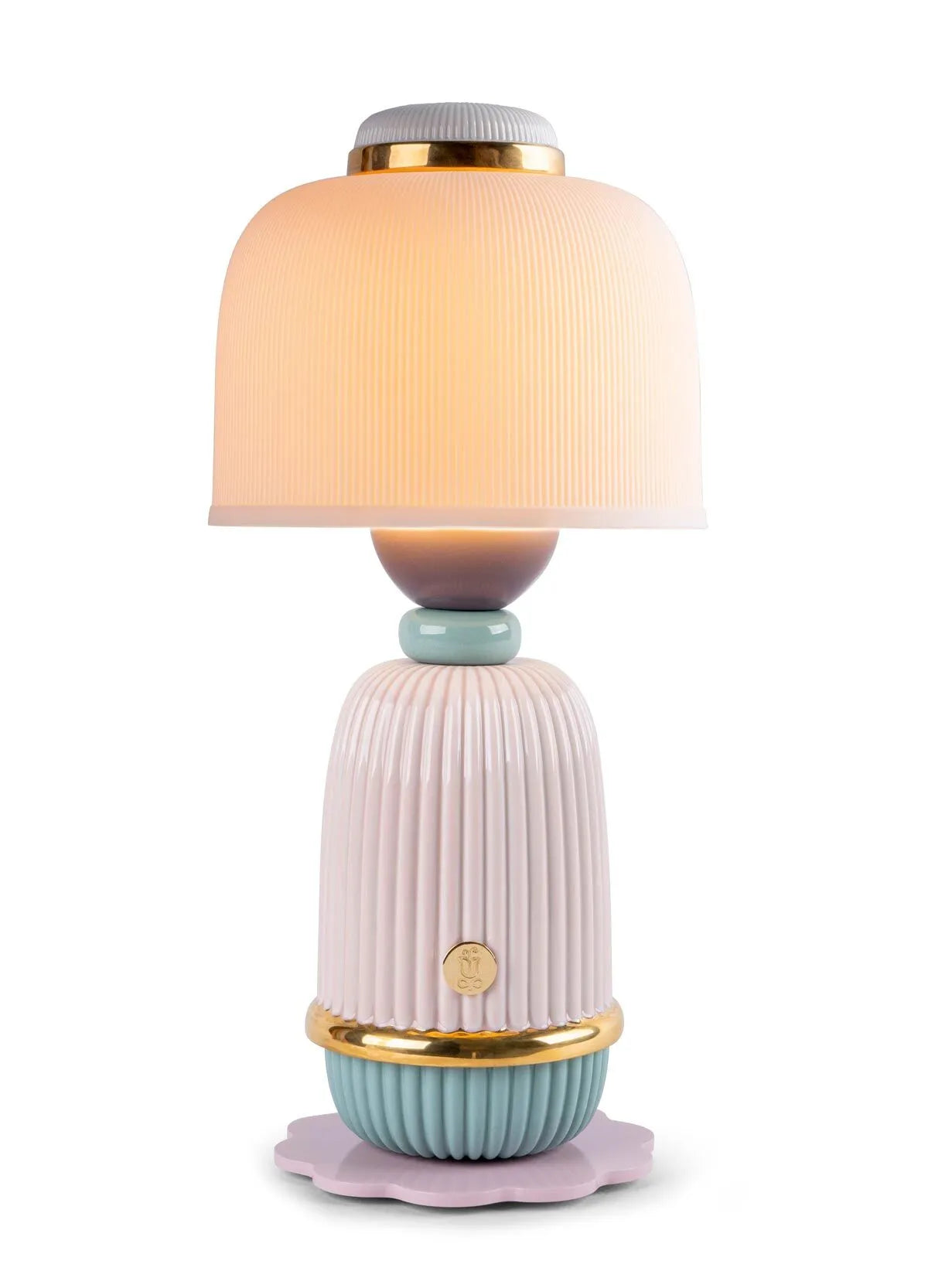 Lladro Kokeshi Wireless Lamp - Pink-Goviers