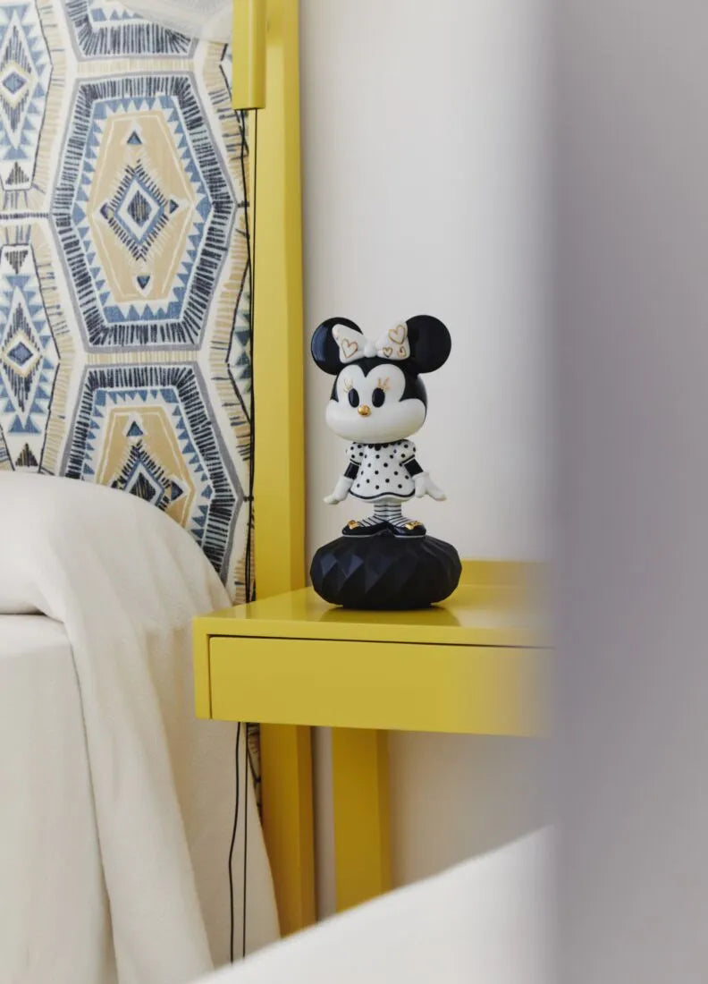 Lladro Minnie In Black And White-Goviers