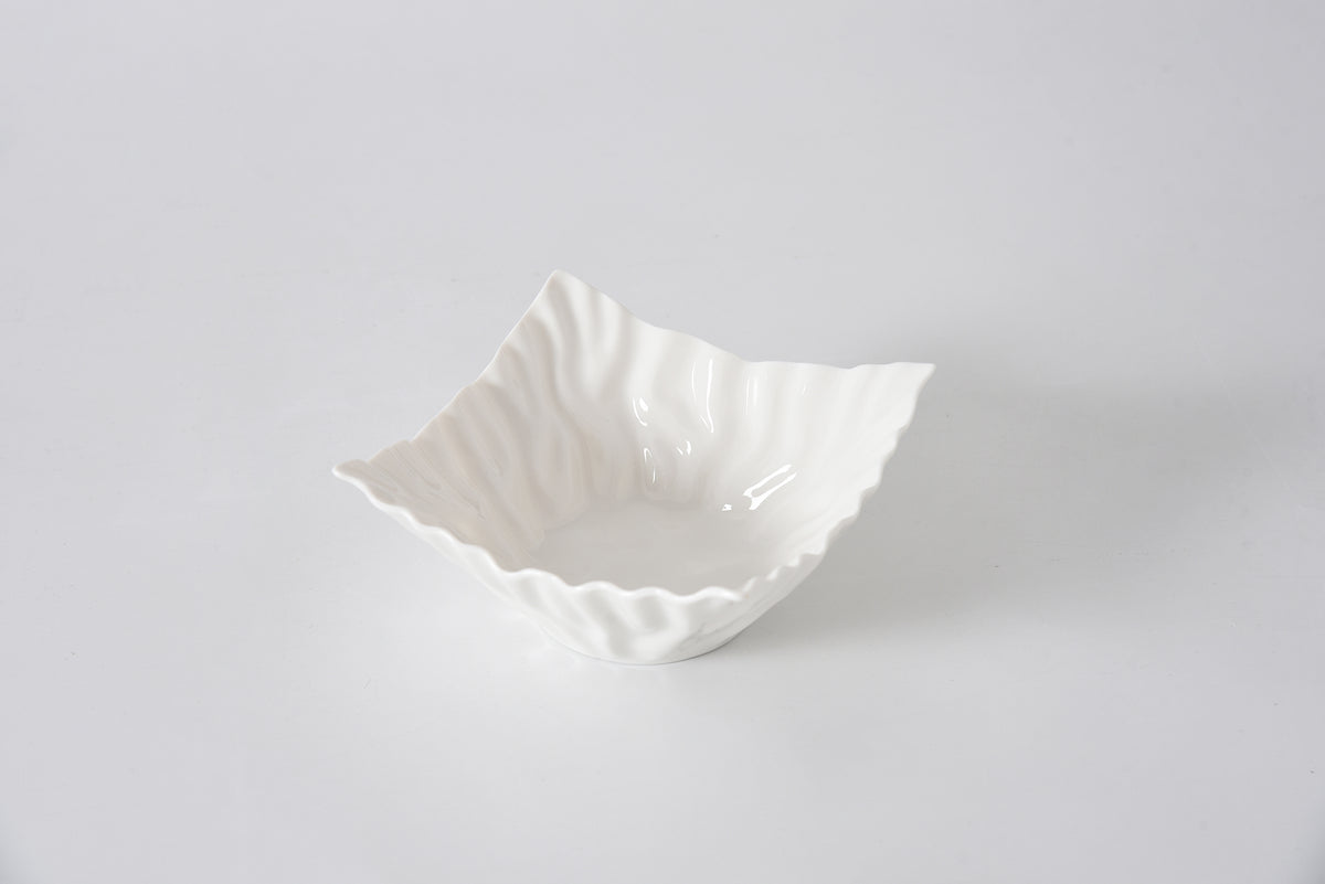 Pampa Bay Mascali Bianca Square Snack Bowl