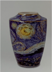 Van Gogh Starry Night mini vase - AO