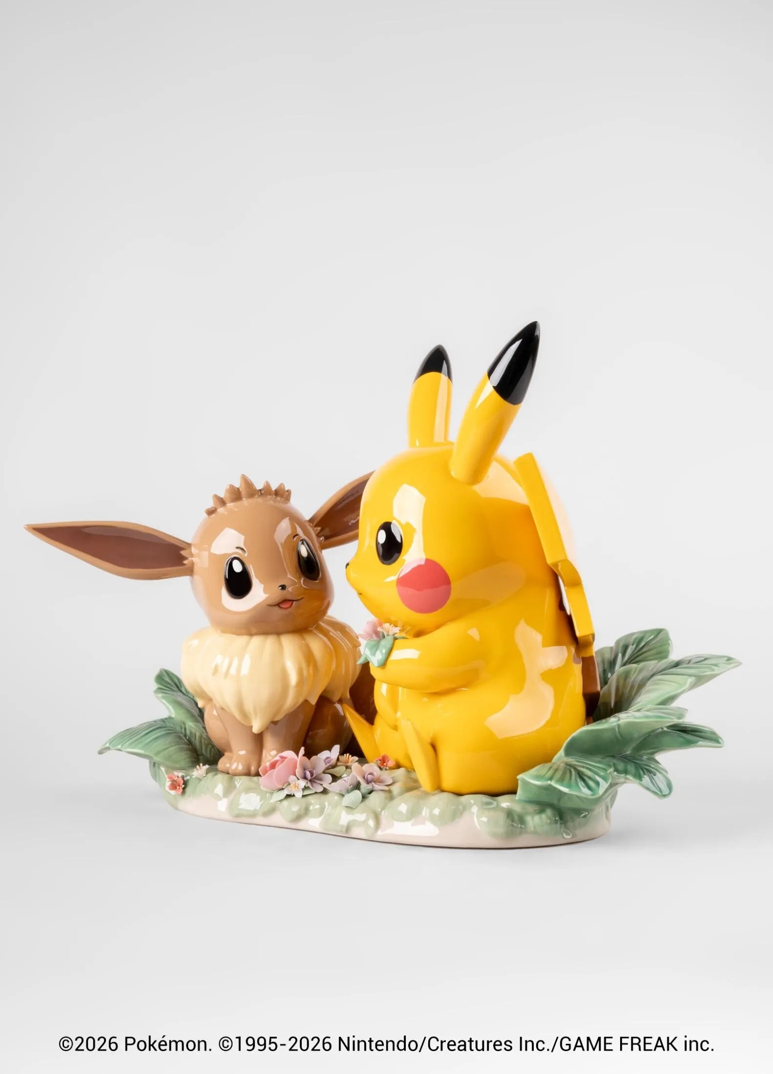™Pikachu™ & Eevee™ Sculpture. Limited Edition-Goviers