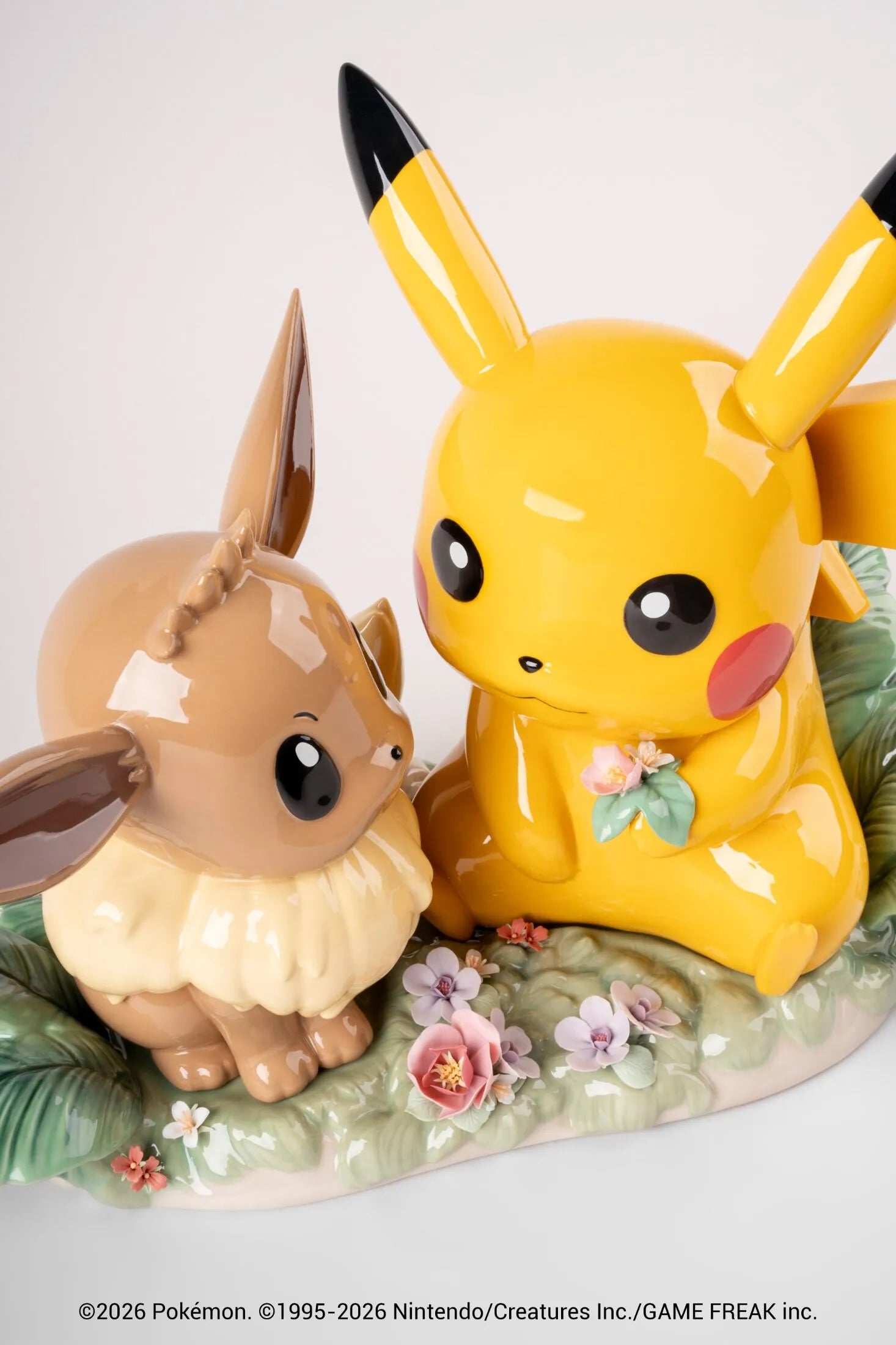 ™Pikachu™ & Eevee™ Sculpture. Limited Edition-Goviers
