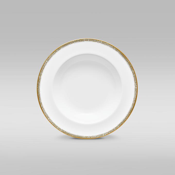 Noritake Haku Rimmed Soup Plate 24.5cm