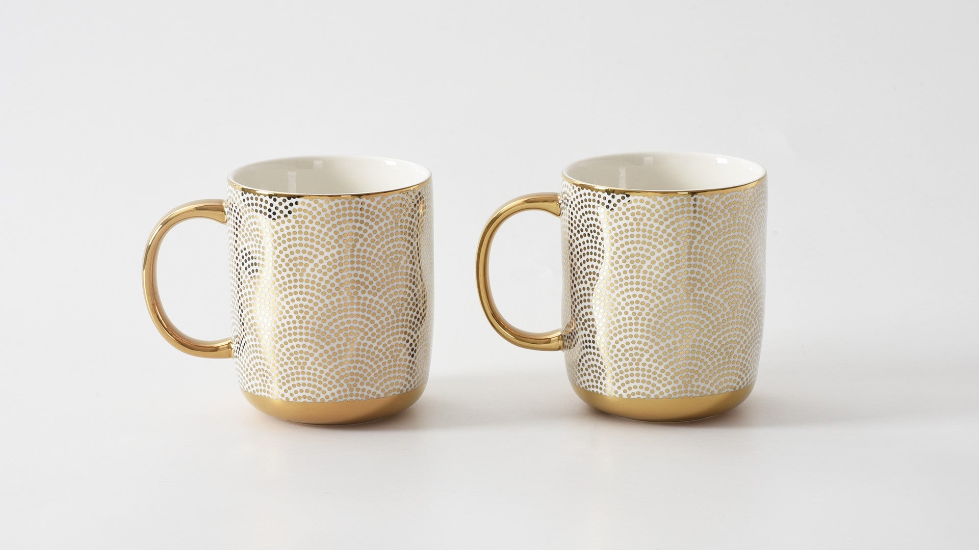 Pampa Bay Get Gifty Set of 2 Dotted Mugs