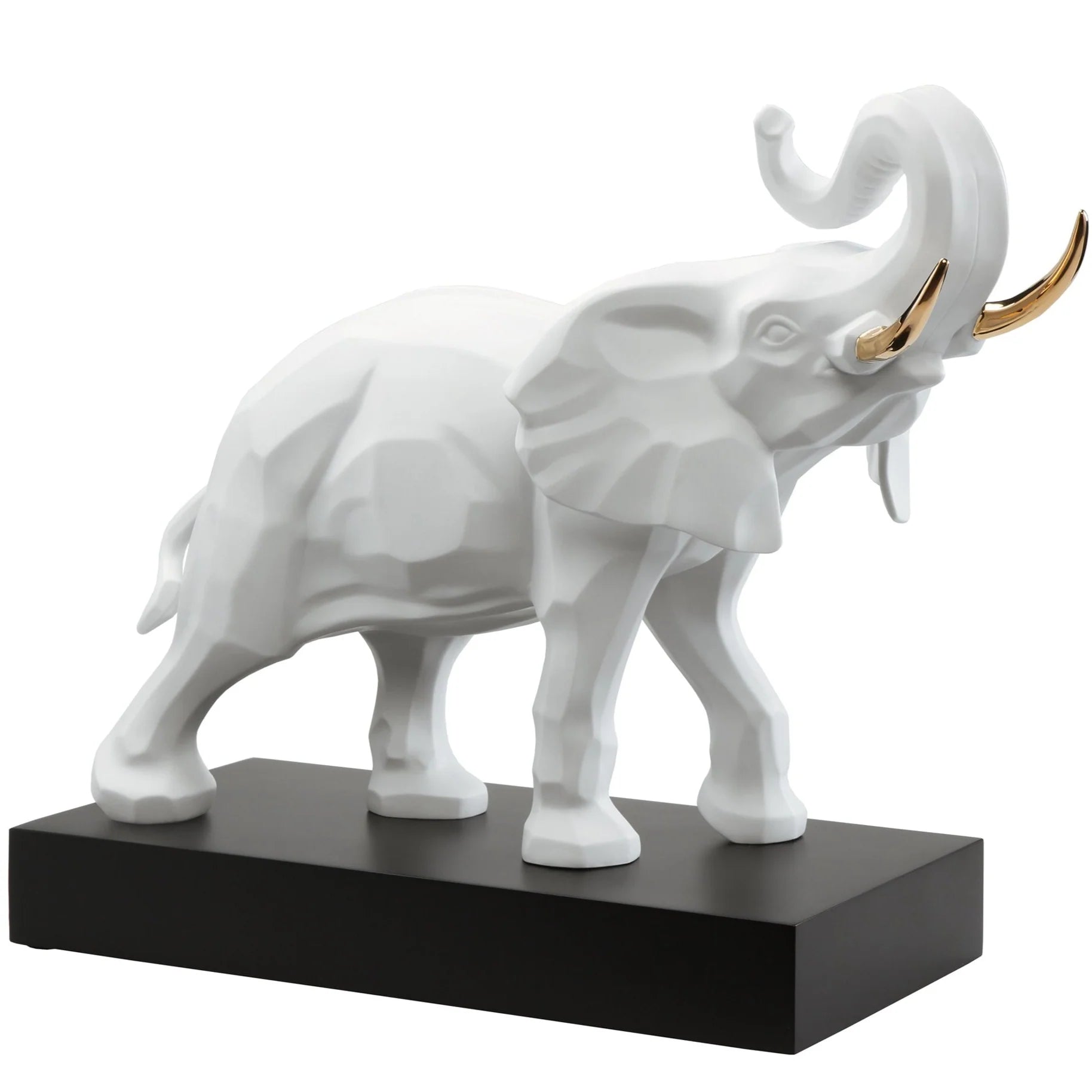 Goebel Studio 8 Elephant white-gold - ST