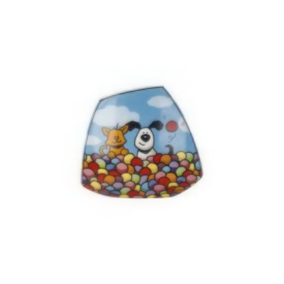 Goebel Ed Heck Two In A Ball Pit Vase - PA