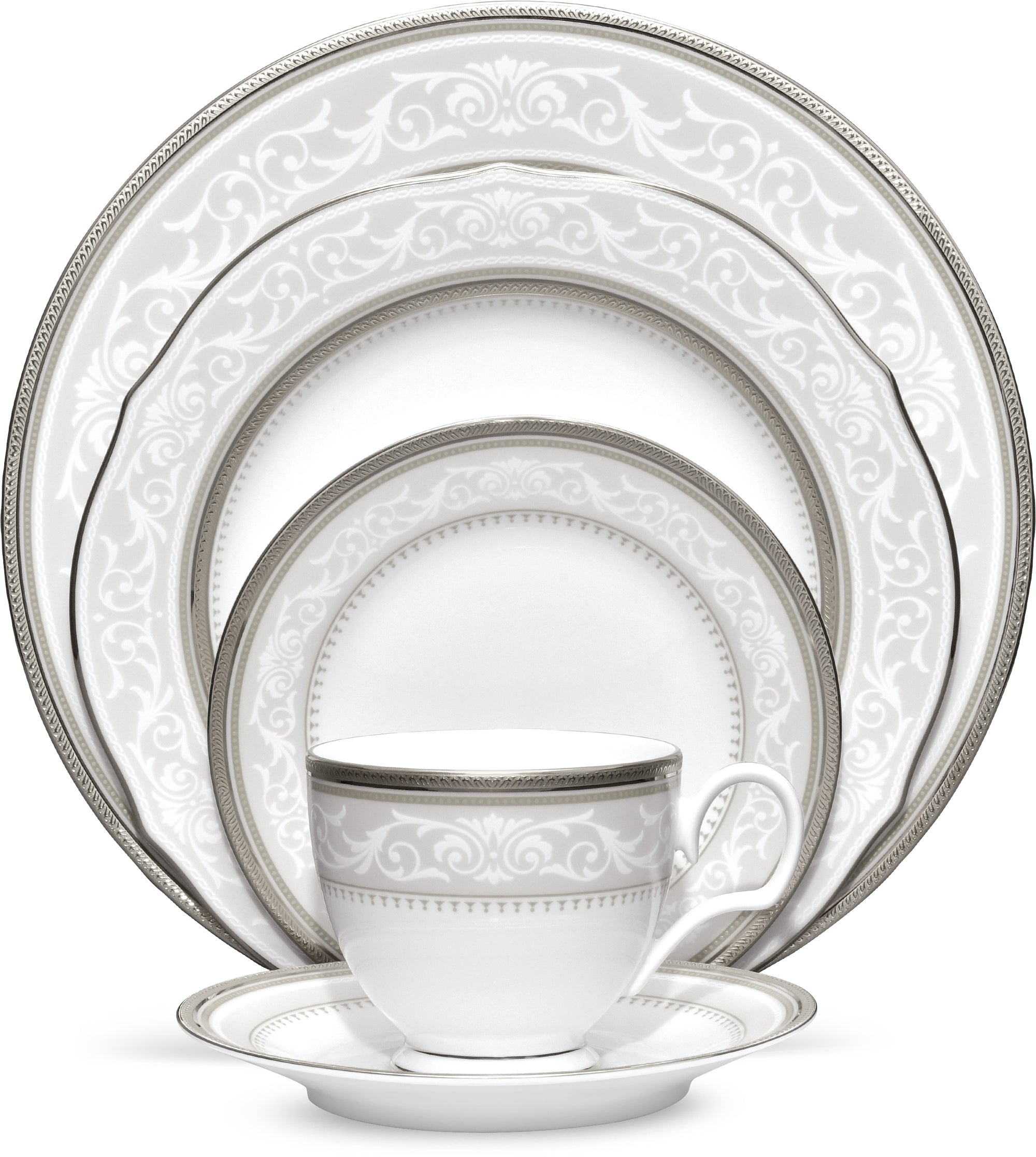 Glendonald Platinum Salad Plate