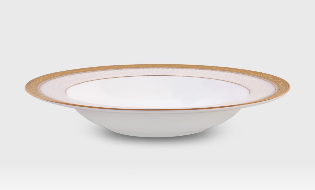 Odessa Gold Rimmed Soup