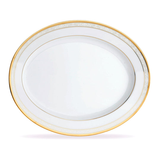 Hampshire Gold Oval Platter 35cm (M)